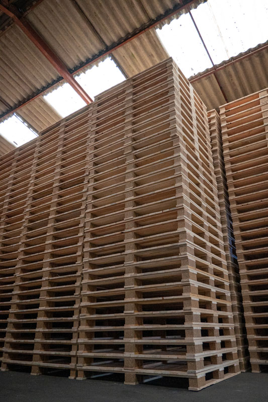 Besoin de palettes de manutention en bois sur mesure